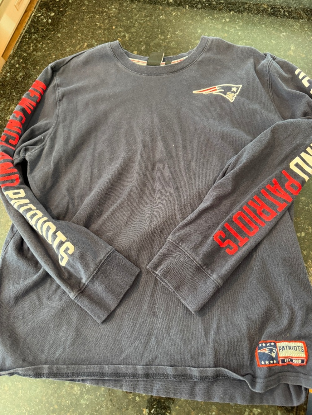 New England Patriots Long Sleeved  Tee